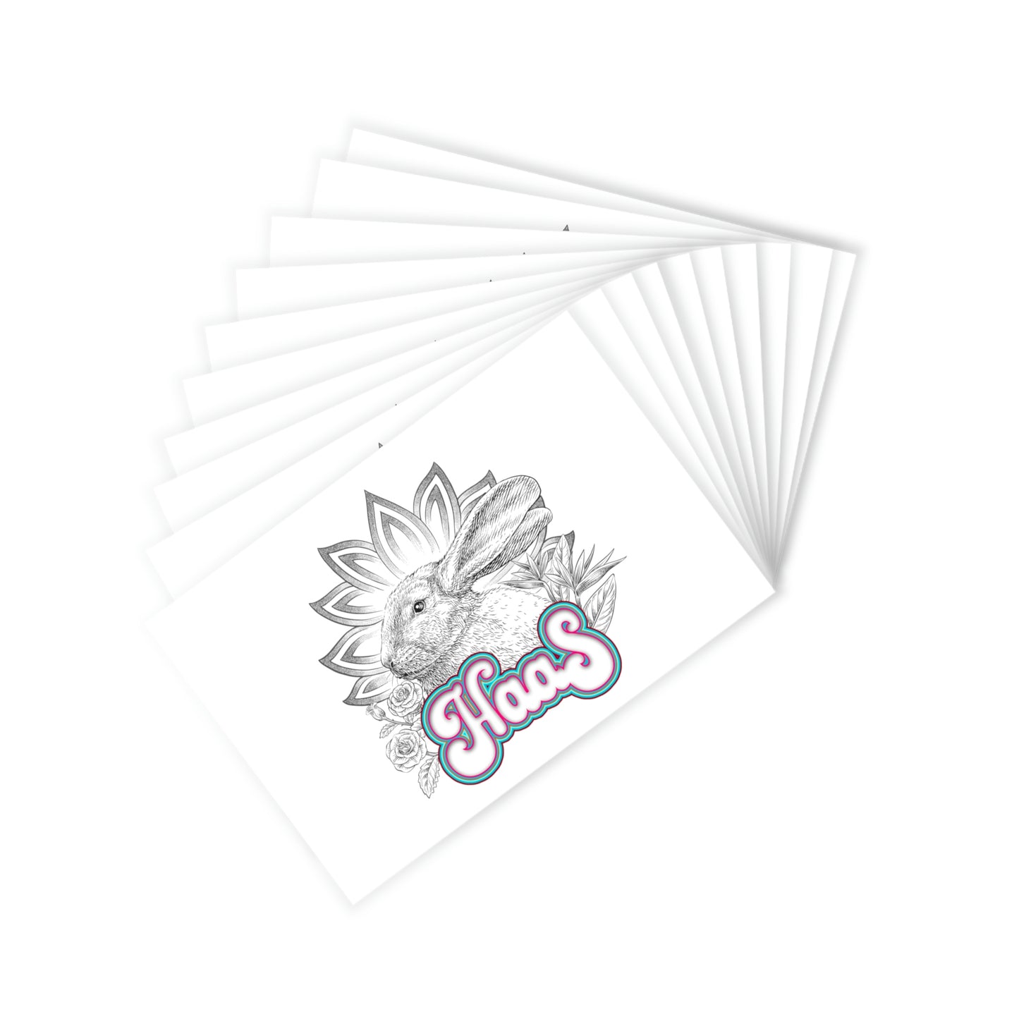 HAAS Rabbit Postcards (10pcs)
