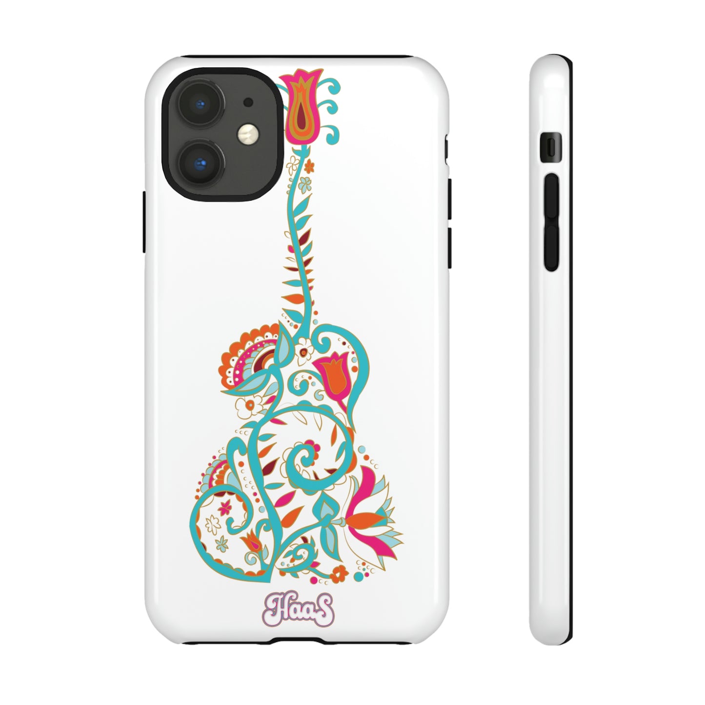 Blooming Floral Guitar Tough Cases