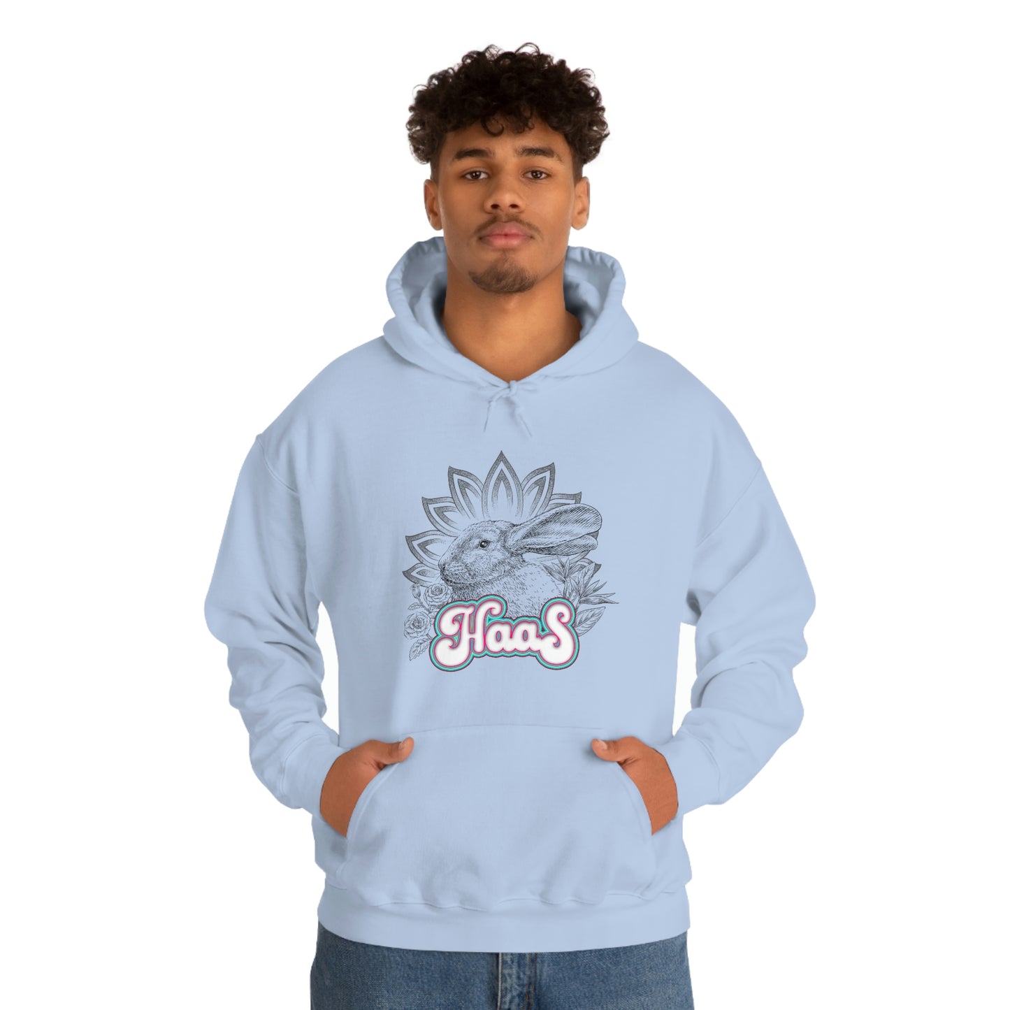 HAAS Rabbit Unisex Heavy Blend™ Hooded Sweatshirt