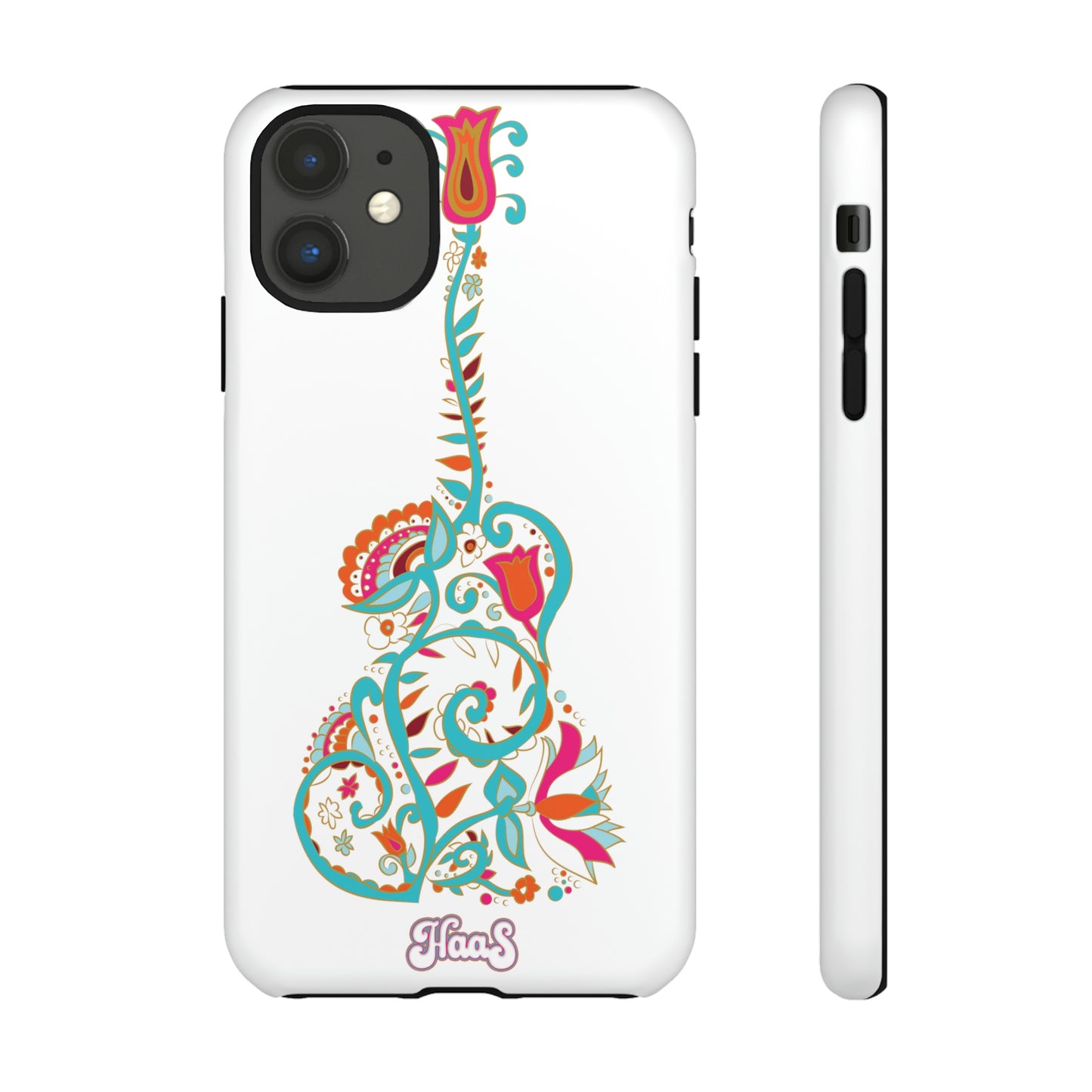Blooming Floral Guitar Tough Cases