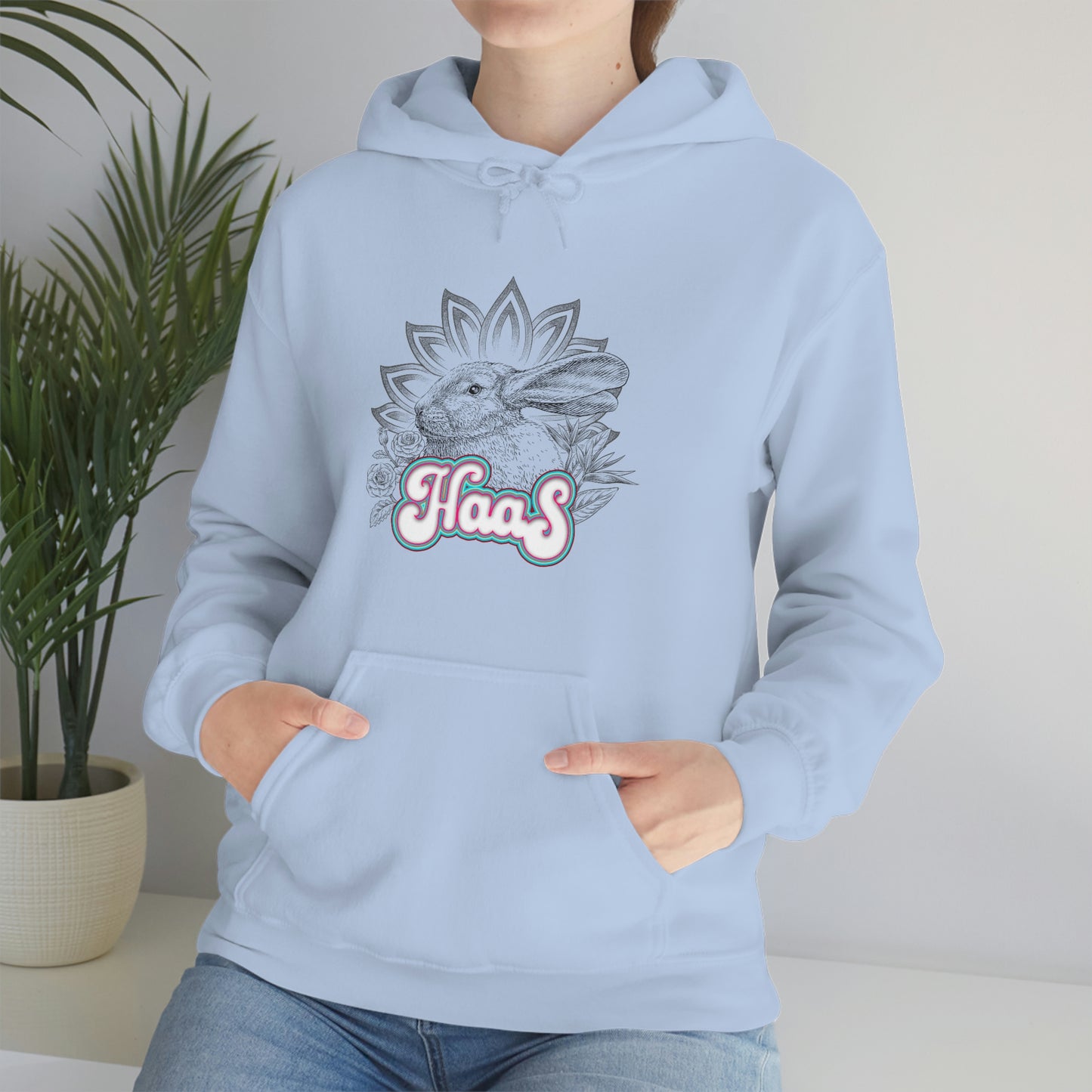 HAAS Rabbit Unisex Heavy Blend™ Hooded Sweatshirt