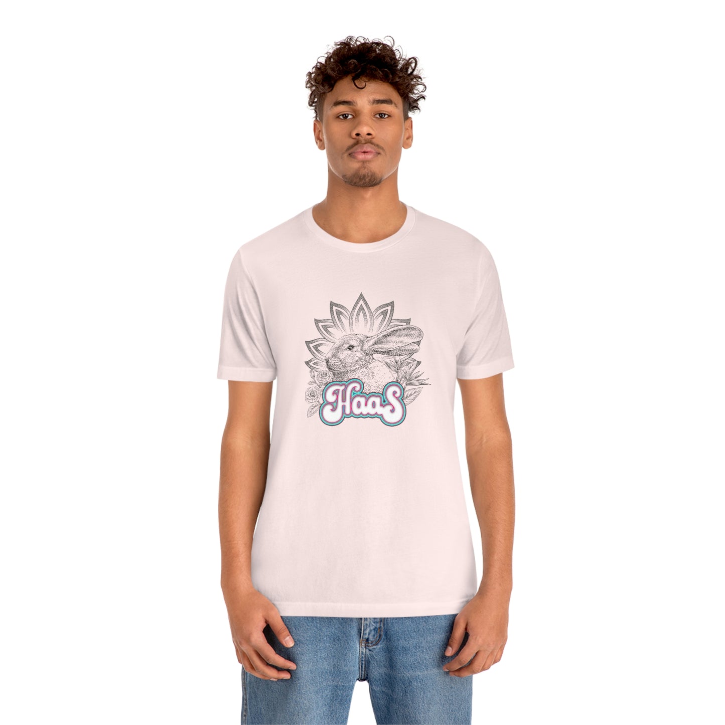 HAAS Rabbit Unisex Tee 100% Airlume Cotton