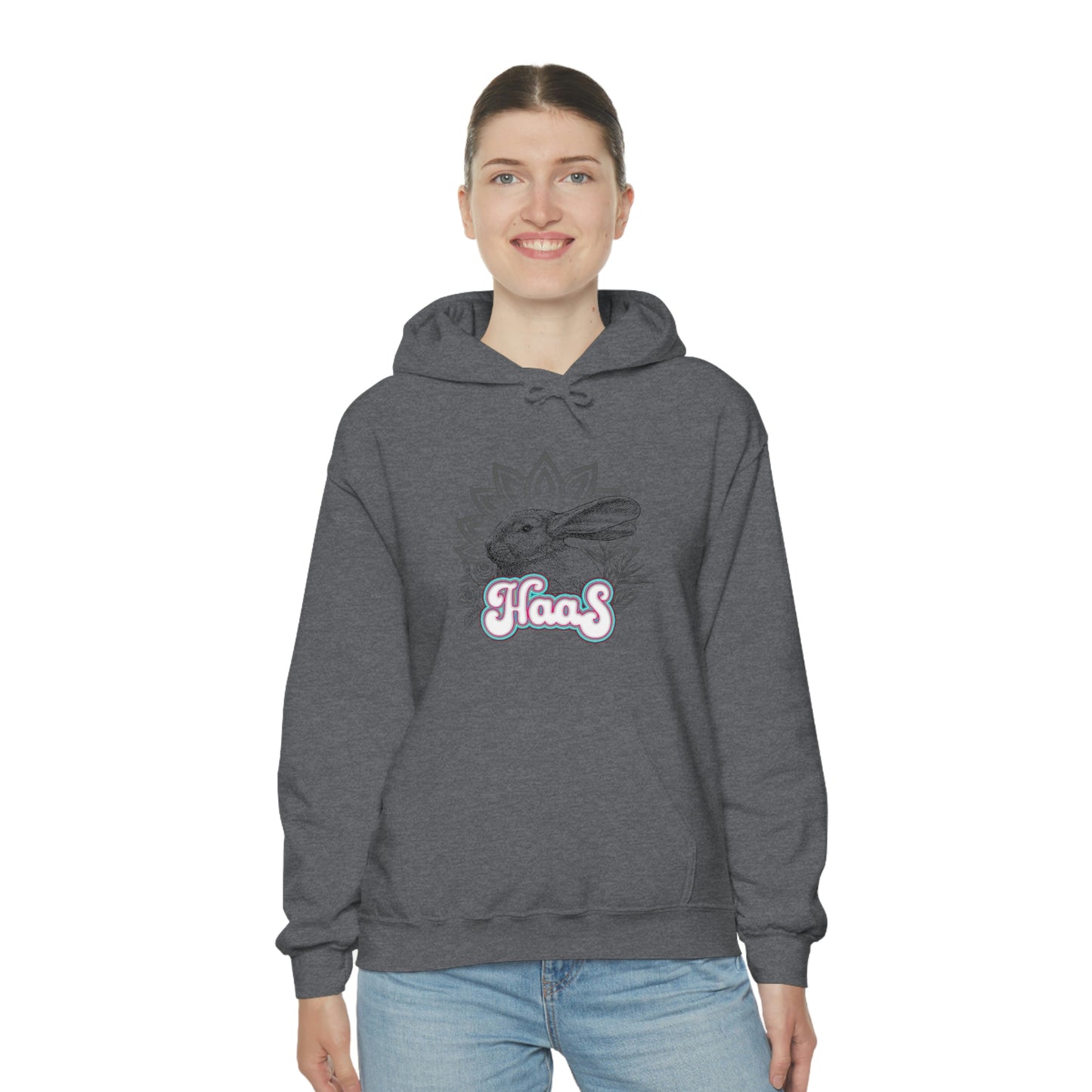 HAAS Rabbit Unisex Heavy Blend™ Hooded Sweatshirt