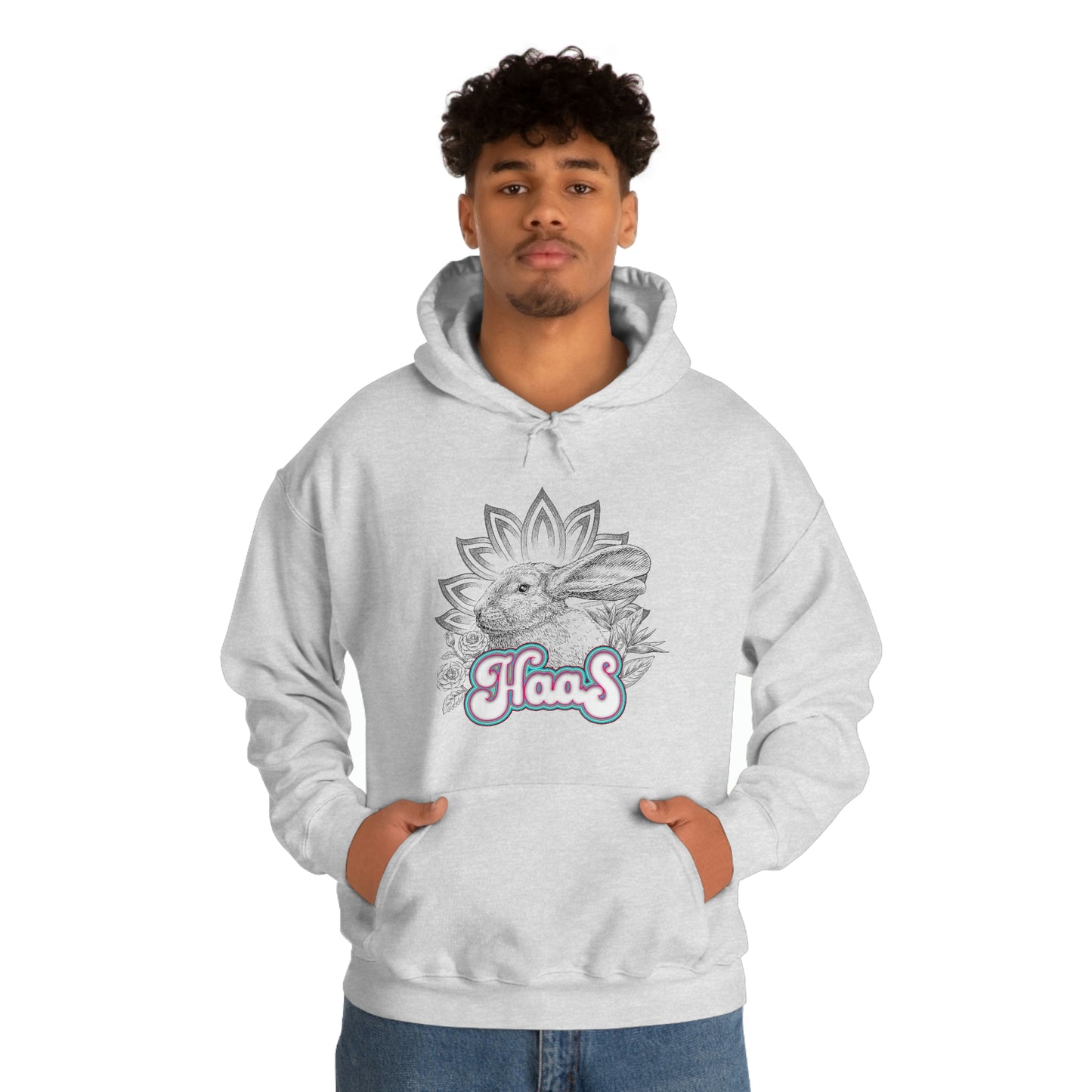 HAAS Rabbit Unisex Heavy Blend™ Hooded Sweatshirt