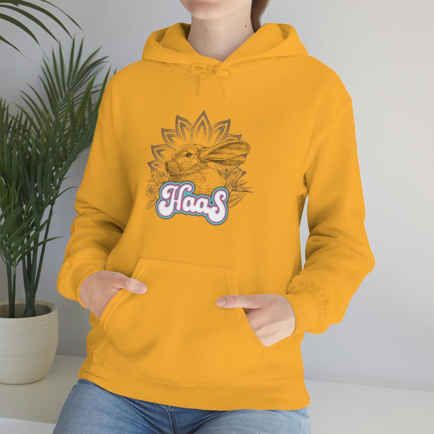 HAAS Rabbit Unisex Heavy Blend™ Hooded Sweatshirt