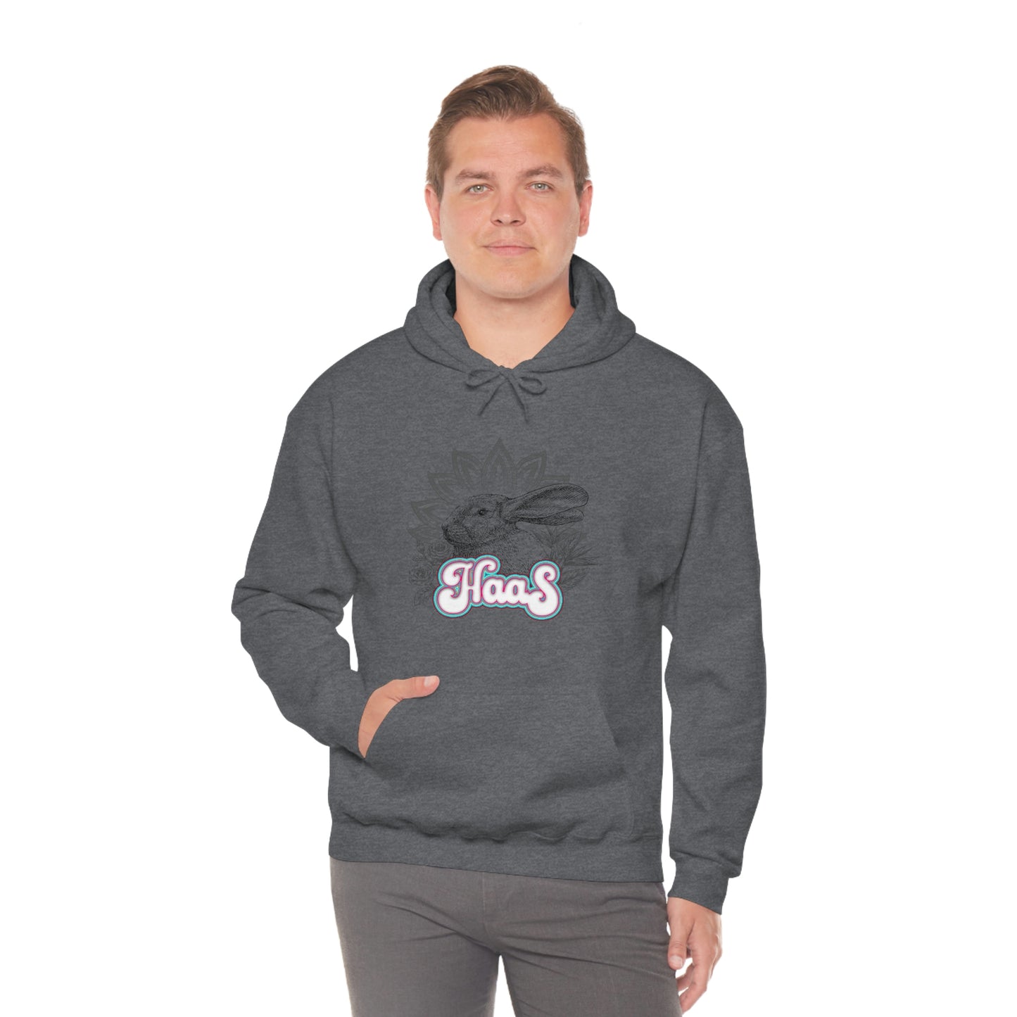 HAAS Rabbit Unisex Heavy Blend™ Hooded Sweatshirt