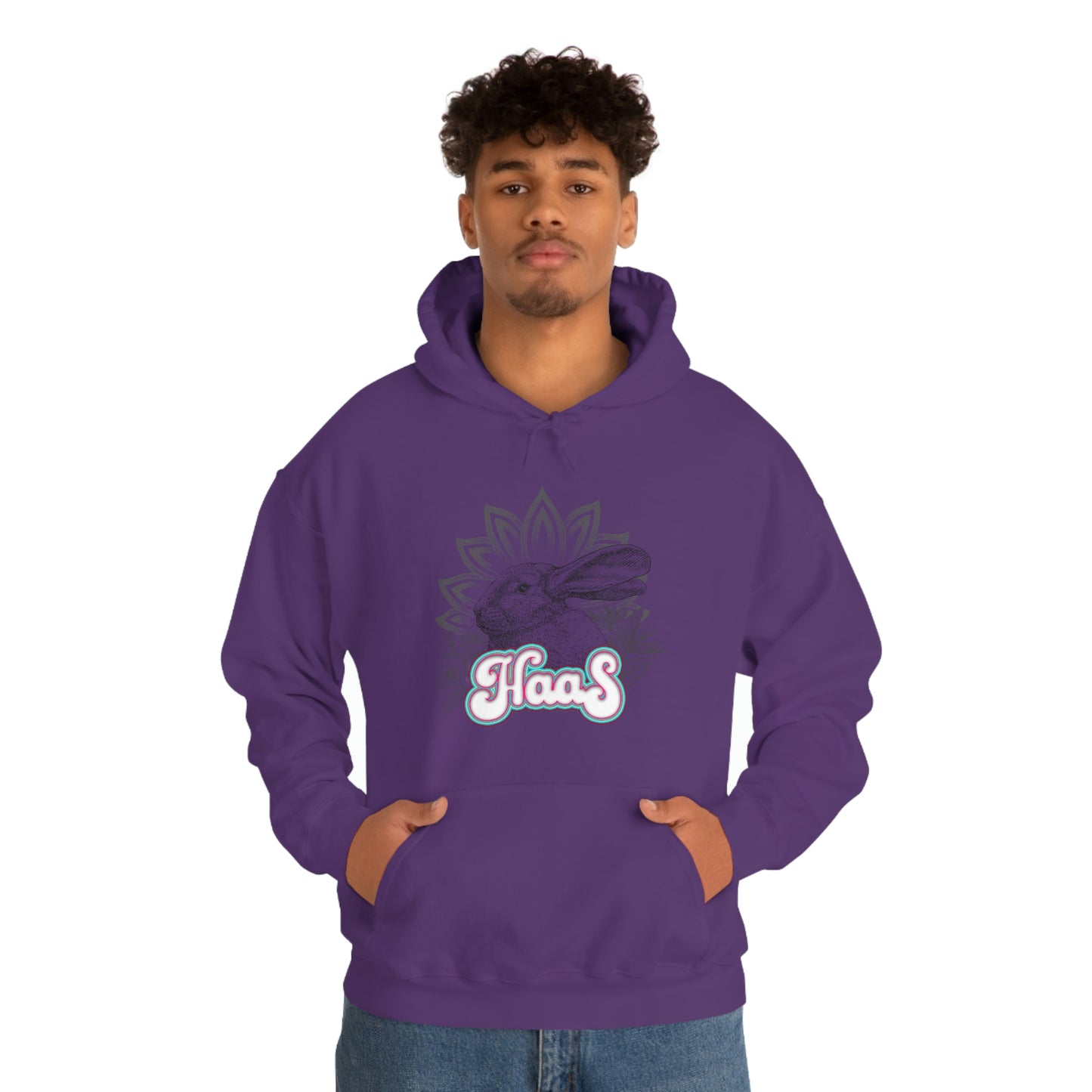 HAAS Rabbit Unisex Heavy Blend™ Hooded Sweatshirt