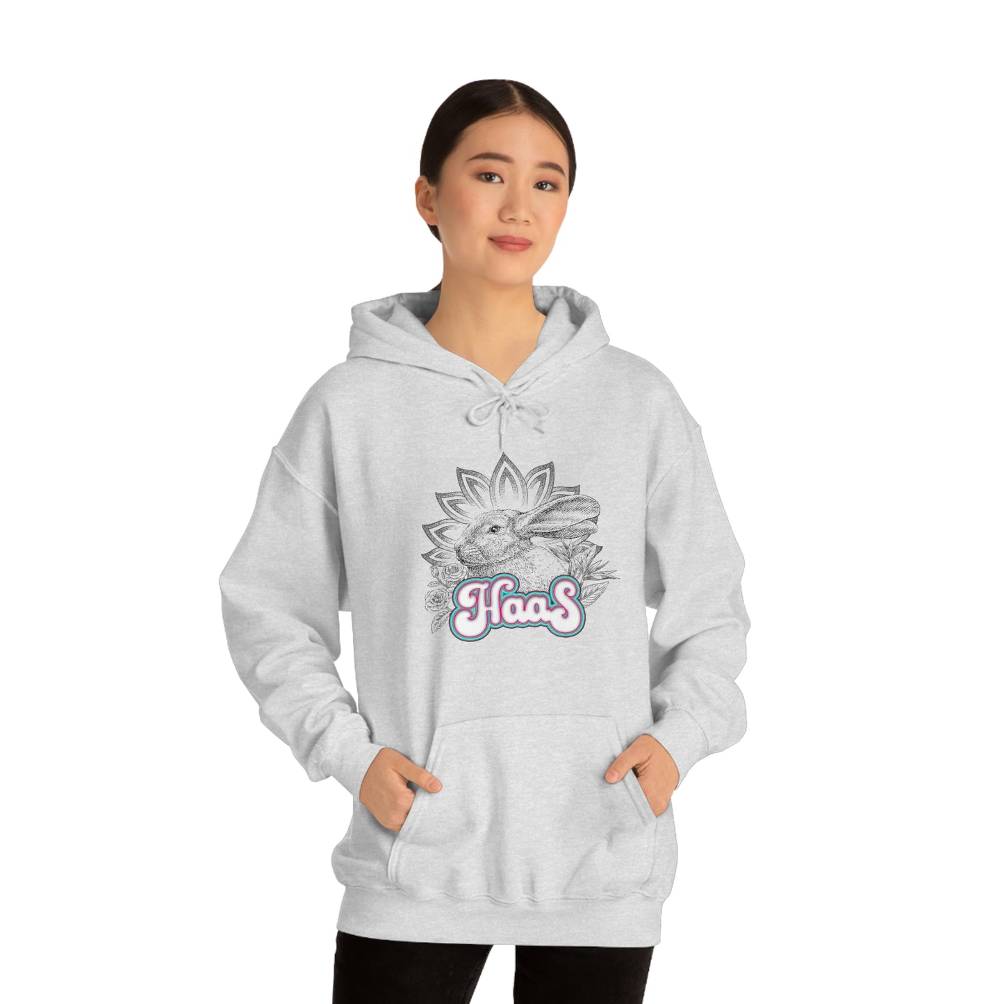 HAAS Rabbit Unisex Heavy Blend™ Hooded Sweatshirt