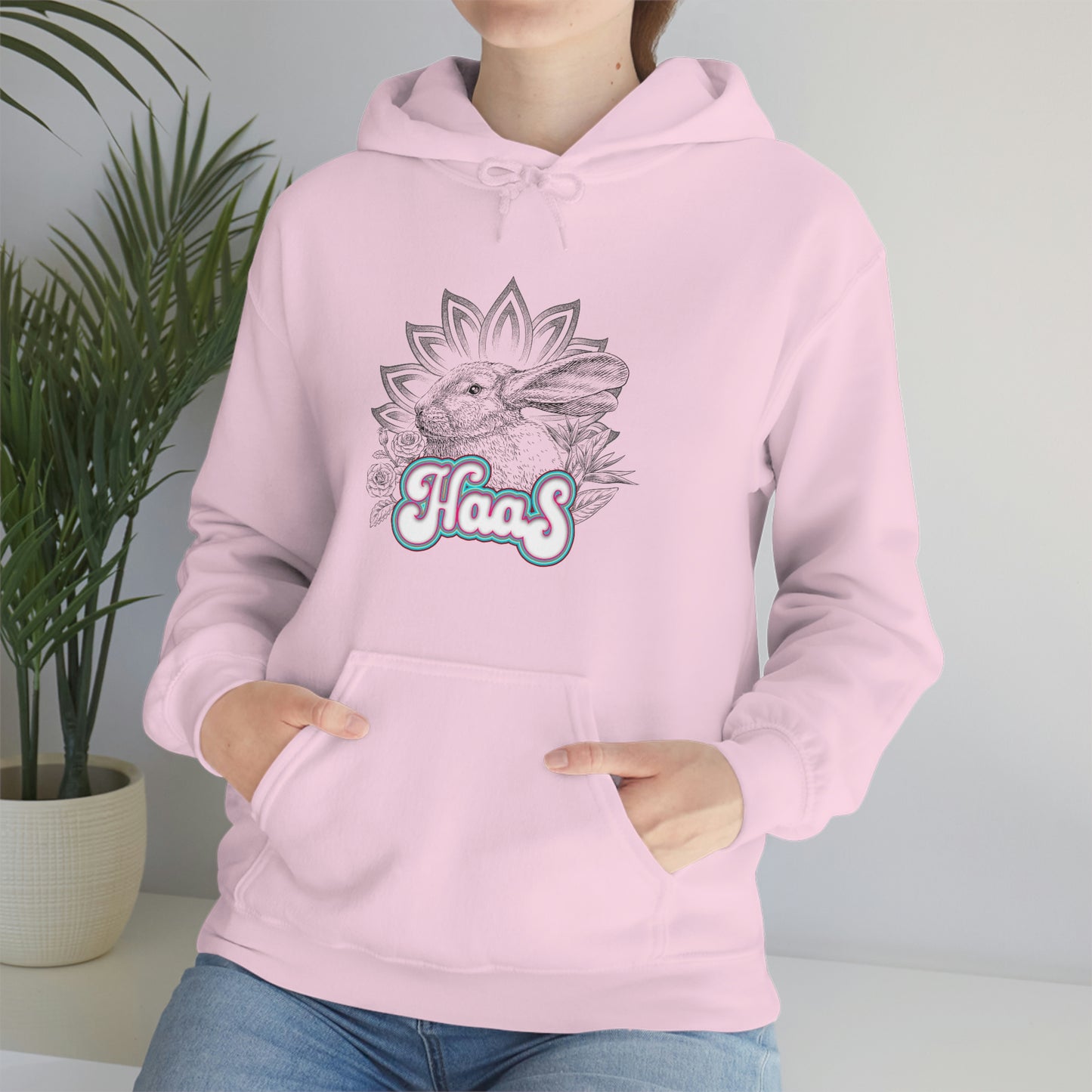 HAAS Rabbit Unisex Heavy Blend™ Hooded Sweatshirt