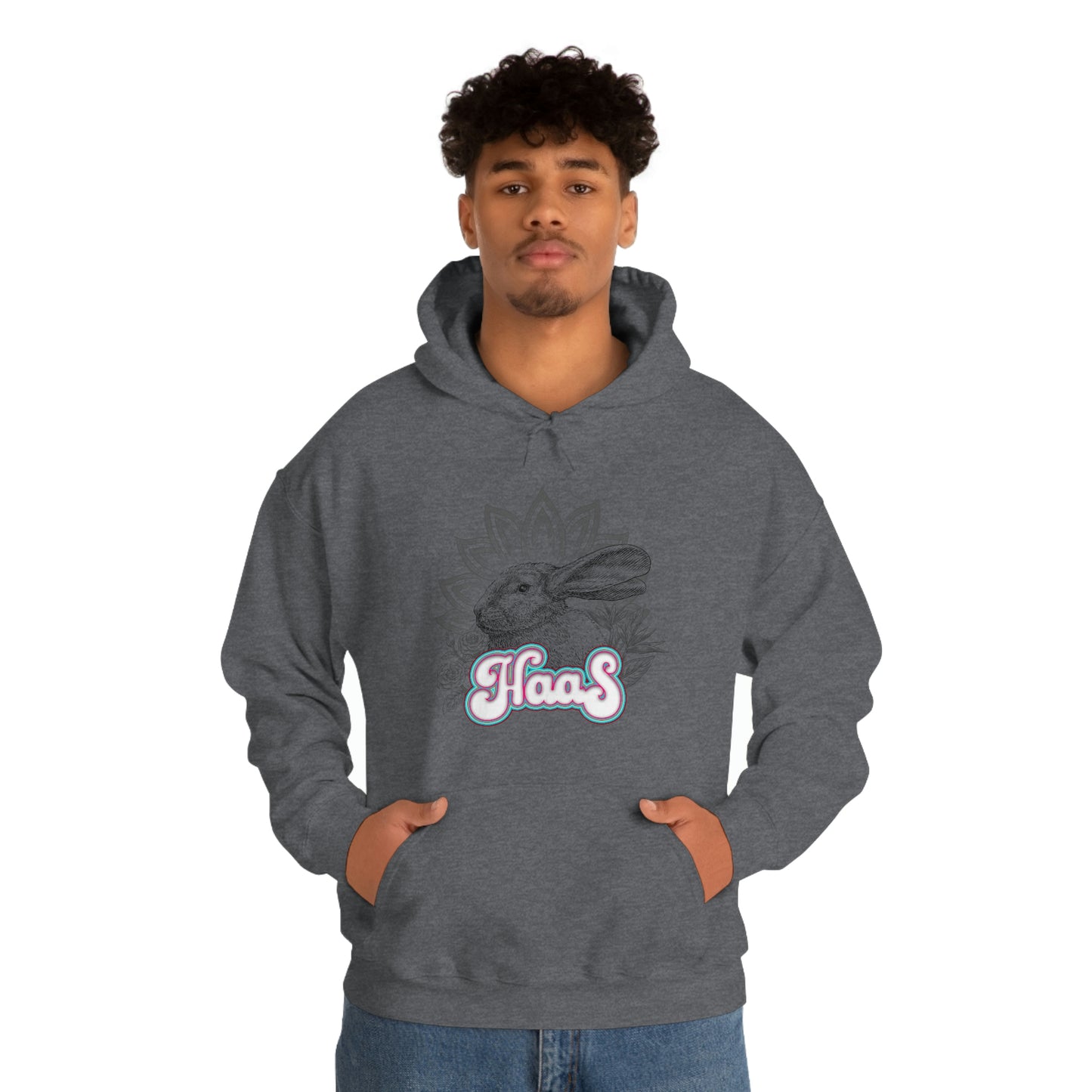 HAAS Rabbit Unisex Heavy Blend™ Hooded Sweatshirt