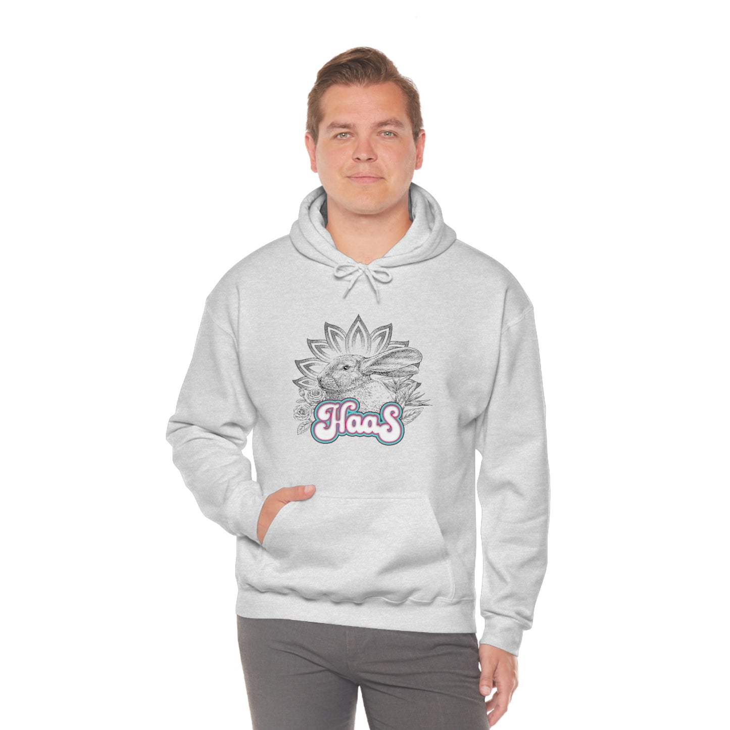 HAAS Rabbit Unisex Heavy Blend™ Hooded Sweatshirt