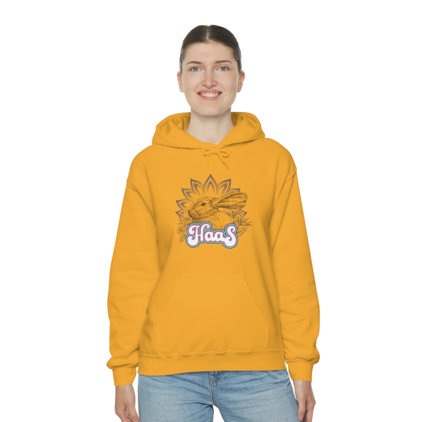 HAAS Rabbit Unisex Heavy Blend™ Hooded Sweatshirt